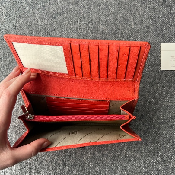 Lorenzi Ostrich Wallet - Picture 4 of 6